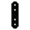 National Hardware National Hardware Hartley Storm Shine Black Steel Flat Strap 1 pk N800-016 - alternate 2